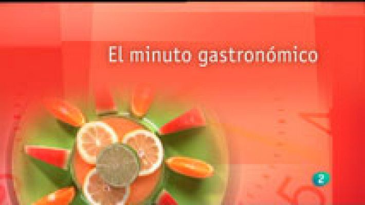 Sección "El minuto gastronómico". Rafael Ansón.