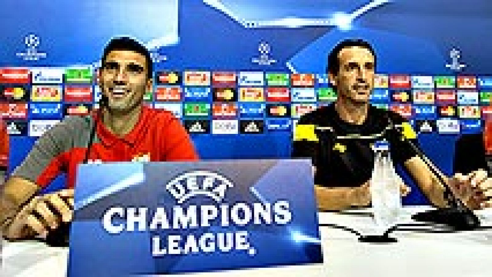 El entrenador del Sevilla FC, Unai Emery, ha asegurado que su  "reto" al llegar al conjunto andaluz era "llegar a la Liga de  Campeones", por lo que su deseo es que ese paso no sea "efímero", ya  que no ha renovado para quedarse en eso, ante lo que a