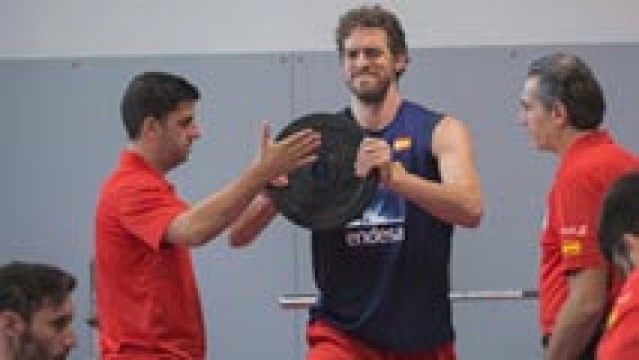Telediario 1 - España confía en Pau Gasol para derribar a Grecia