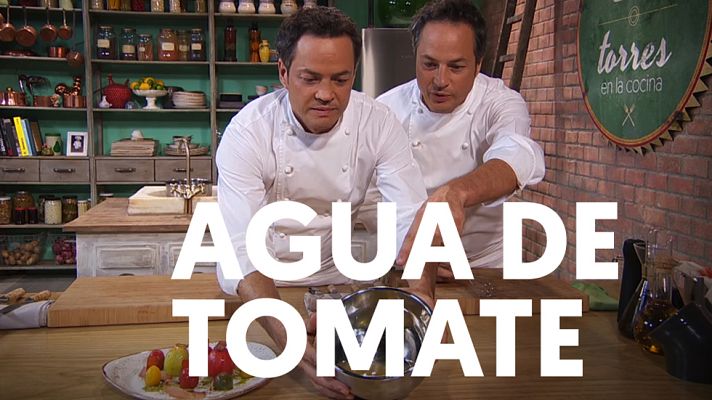 Torres en la cocina - Receta de agua de tomate