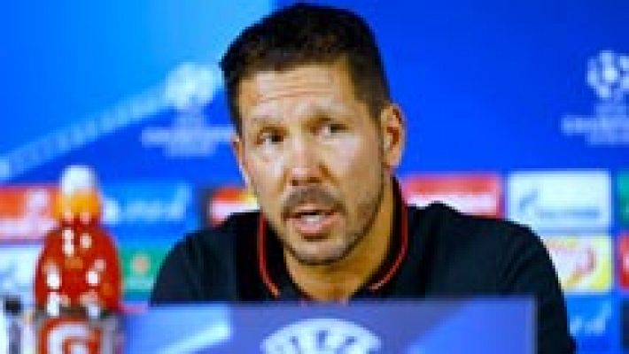 Simeone no cree que sean favoritos ante el Galatasaray