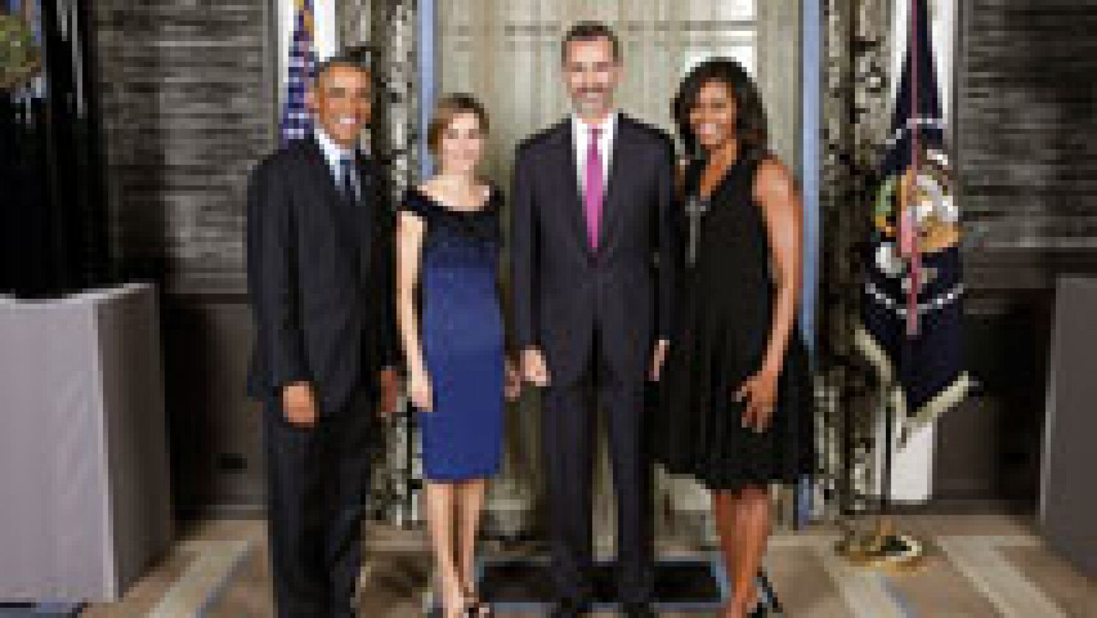 Telediario 1: Los reyes , en su primera visita oficial a la Casa Blanca | RTVE Play