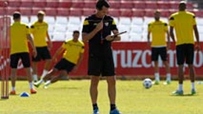 Telediario 1 - El Sevilla regresa a la Champions con ilusión ante el Mönchengladbach