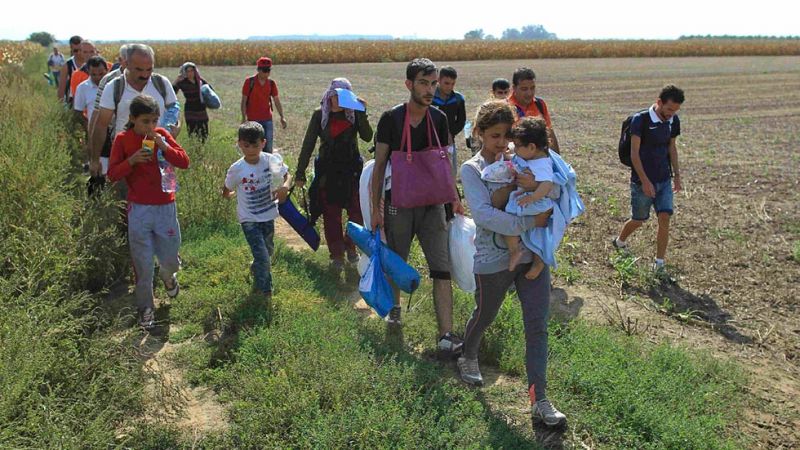 Croacia permitirá el paso de los refugiados en su nueva ruta para evitar Hungría 