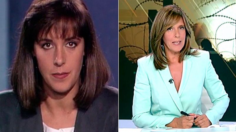 Ana Blanco cumple 25 años como presentadora de los Telediarios de TVE