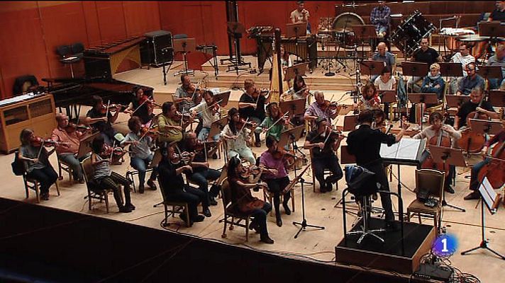 Orquesta y Coro de RTVE - La Orquesta y Coro RTVE graba la banda sonora de 'Teresa'