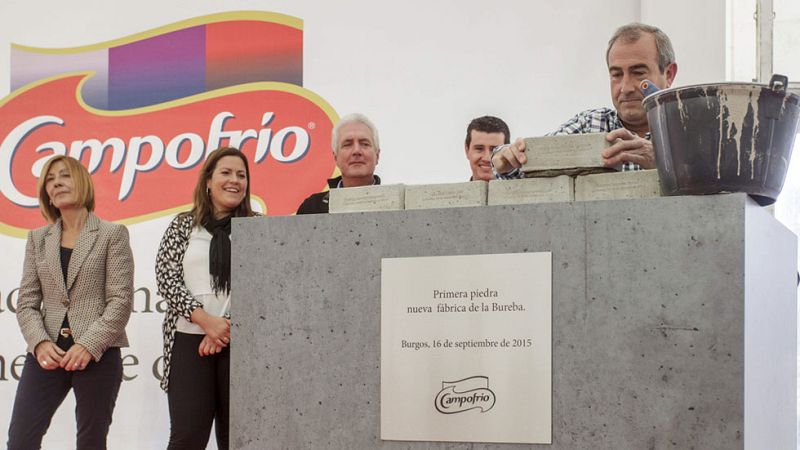 La nueva planta de Campofrío en Burgos estará lista en noviembre de 2016