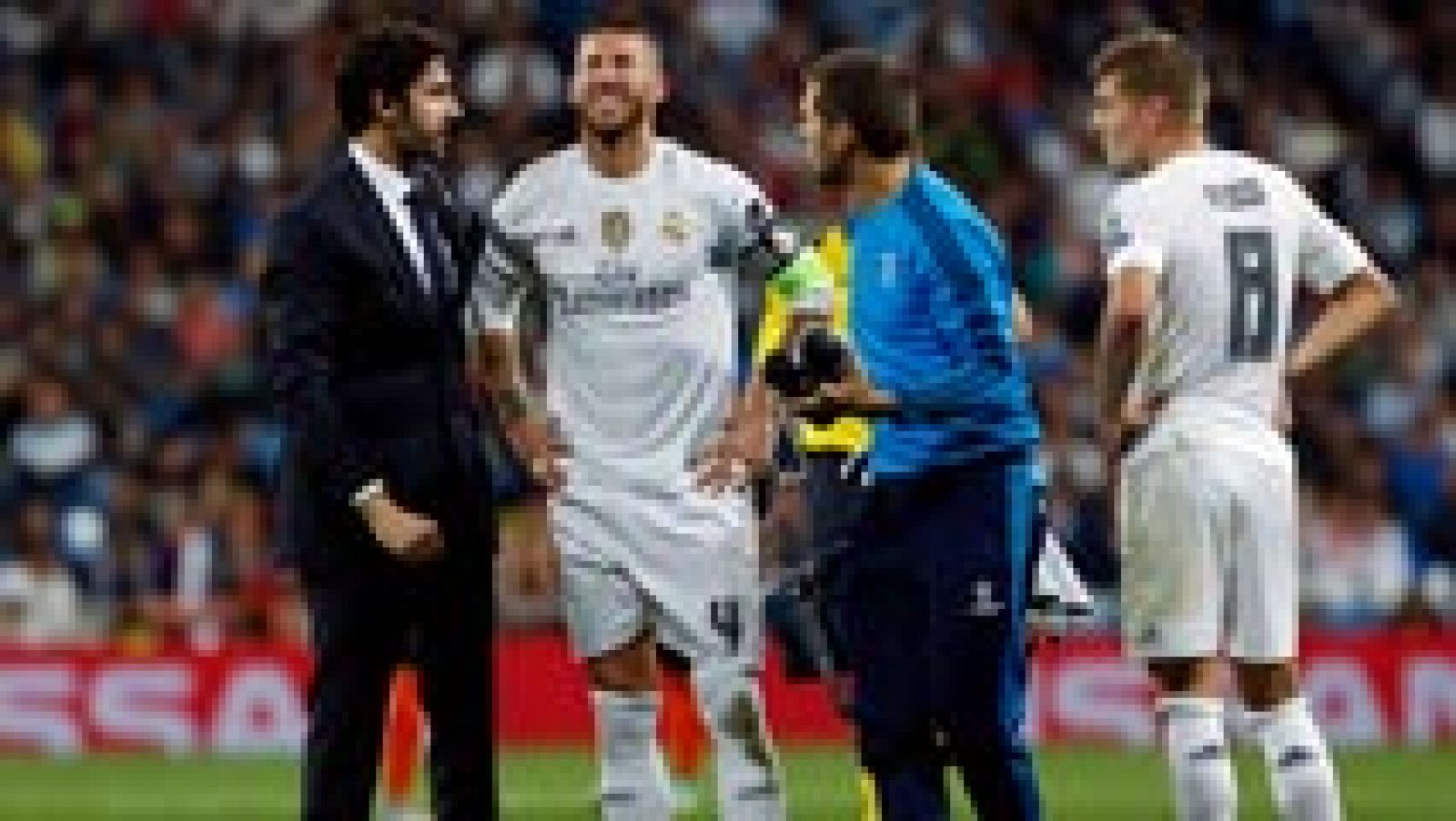 Telediario 1: Sergio Ramos sufre una luxación en el hombro izquierdo | RTVE Play