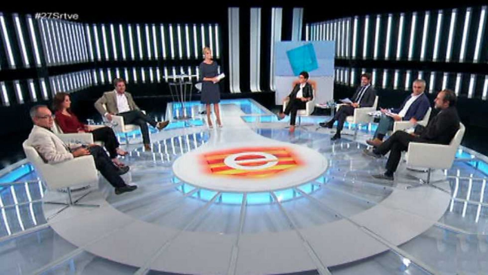 Debate electoral de Cataluña. Candidatos al 27-S