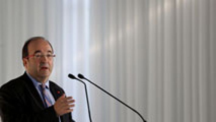 Telediario 1 - Iceta propone encabezar un gobierno con el programa del PSC