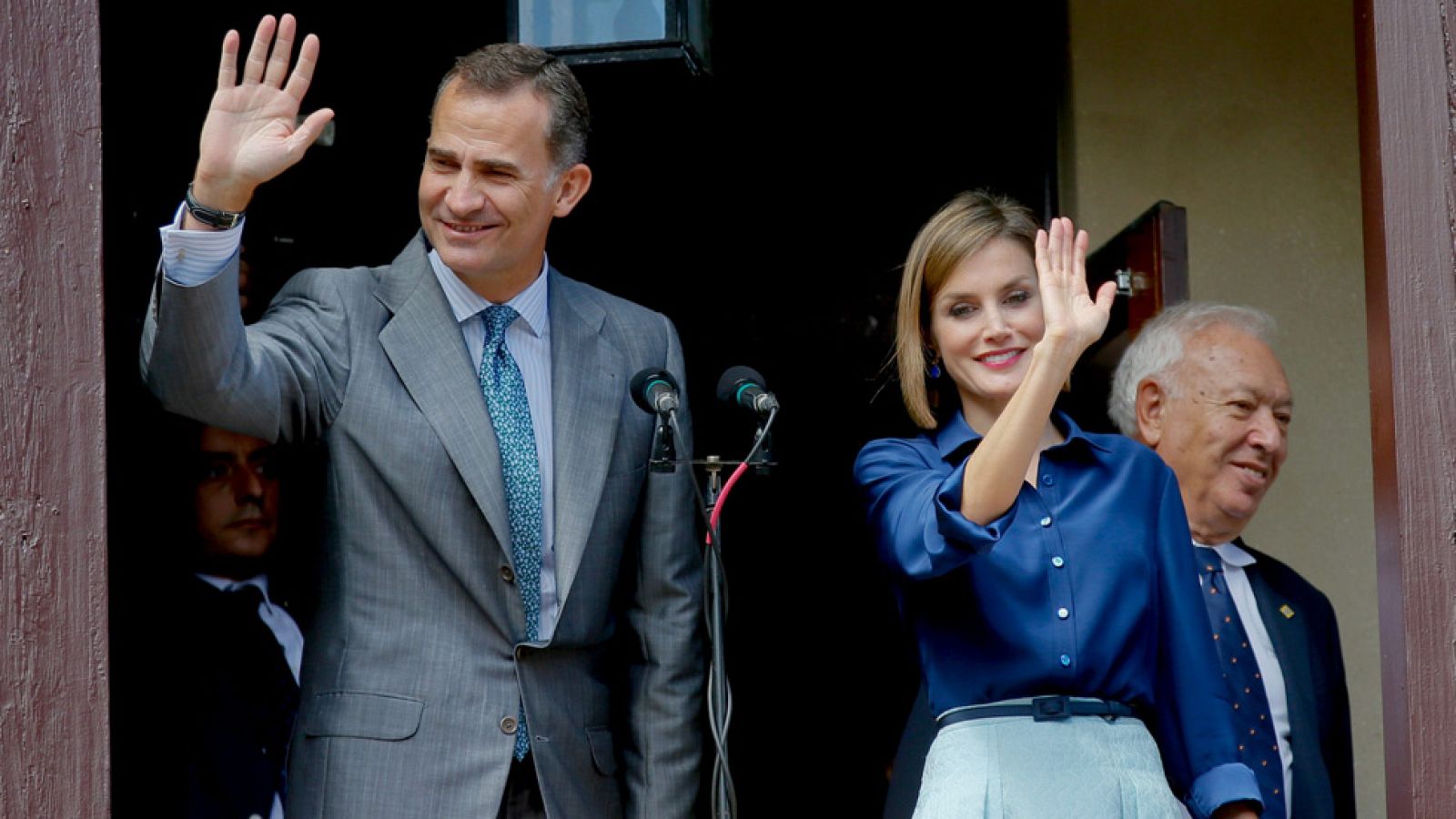 Los reyes agradecen a San Agustín interés en preservar legado español en EE.UU | Ver