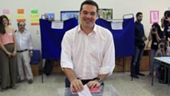 Votaciones en las elecciones griegas 