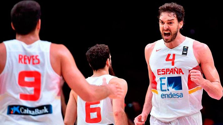 Telediario 1 - España busca un nuevo oro europeo ante Lituania