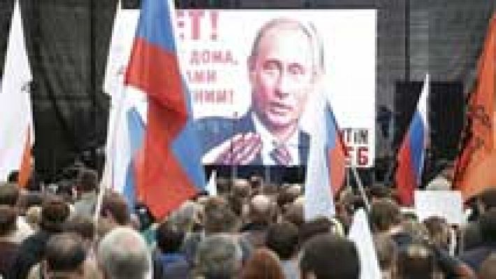 Marcha en Rusia contra las políticas de Putin