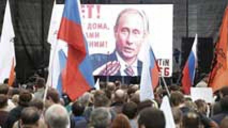 Marcha en Rusia contra las políticas de Putin