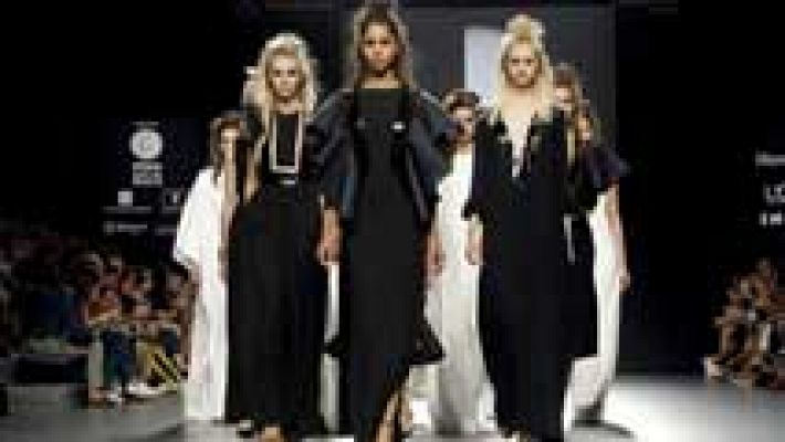 Telediario 1 - Sigue la moda en la pasarela madrileña MBFW con Juana Martín