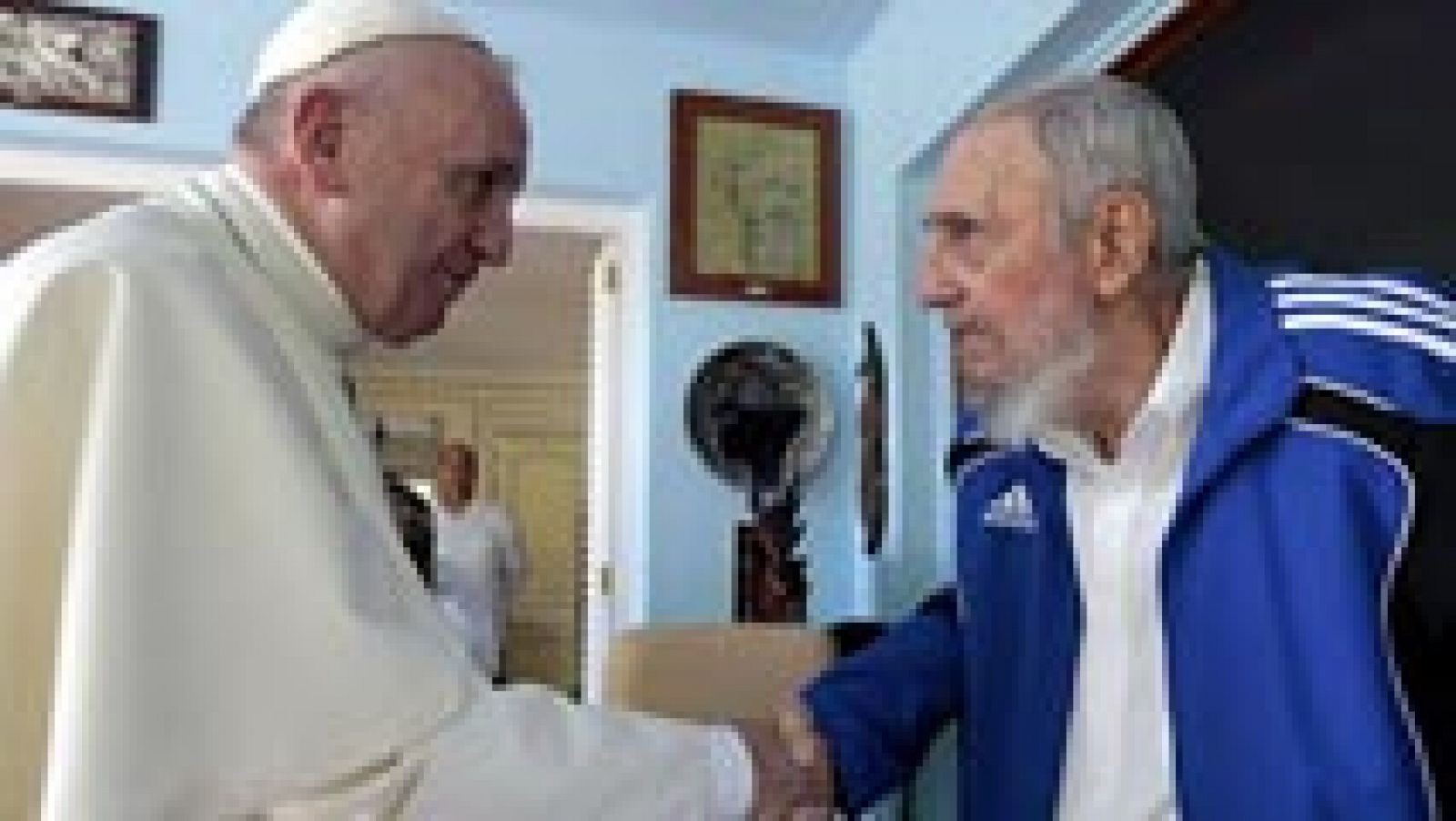 papa Francisco se reúne con Fidel Castro en La Habana l RTVE