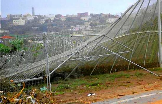 Intentar entrar en Melilla