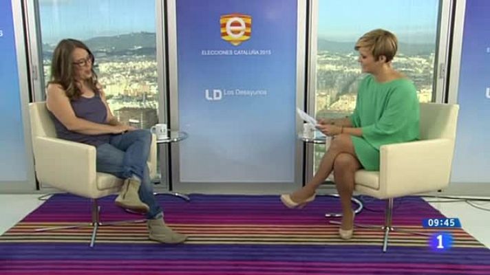 Los desayunos - Eulàlia Reguard (CUP): "El 50% de los votos para el sí sería la mayoría para buscar el reconocimiento internacional de Cataluña"