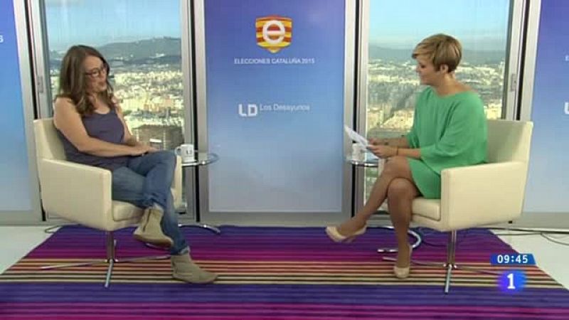 Eulàlia Reguard (CUP): "El 50% de los votos para el sí sería la mayoría para buscar el reconocimiento internacional de Cataluña"