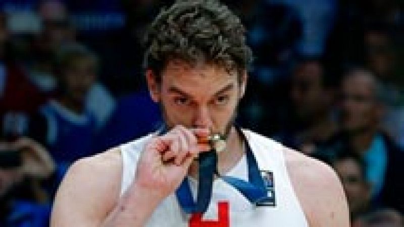 Gasol, oro puro para España