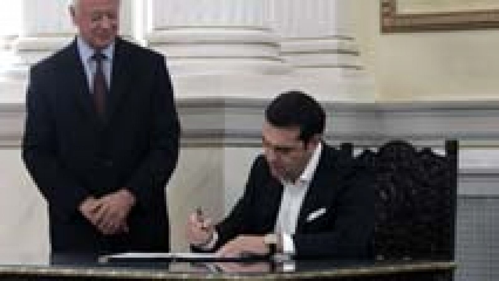 Telediario 1: Tsipras jura por segunda vez en ocho meses como primer ministro de Grecia | RTVE Play