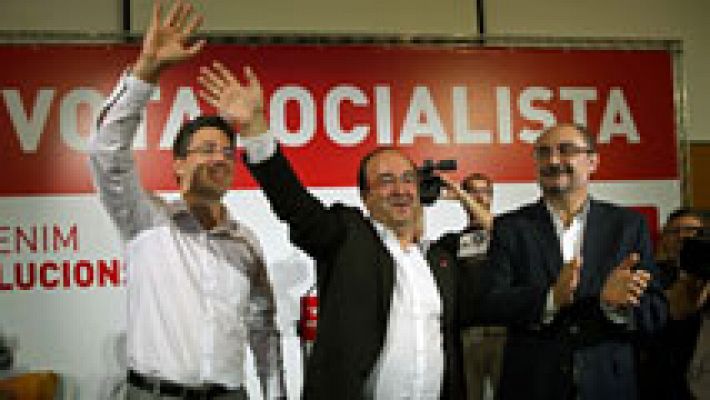 Telediario 1 - PSC, Unió y Catalunya sí que es Pot proponen gobiernos alternativos al independentismo