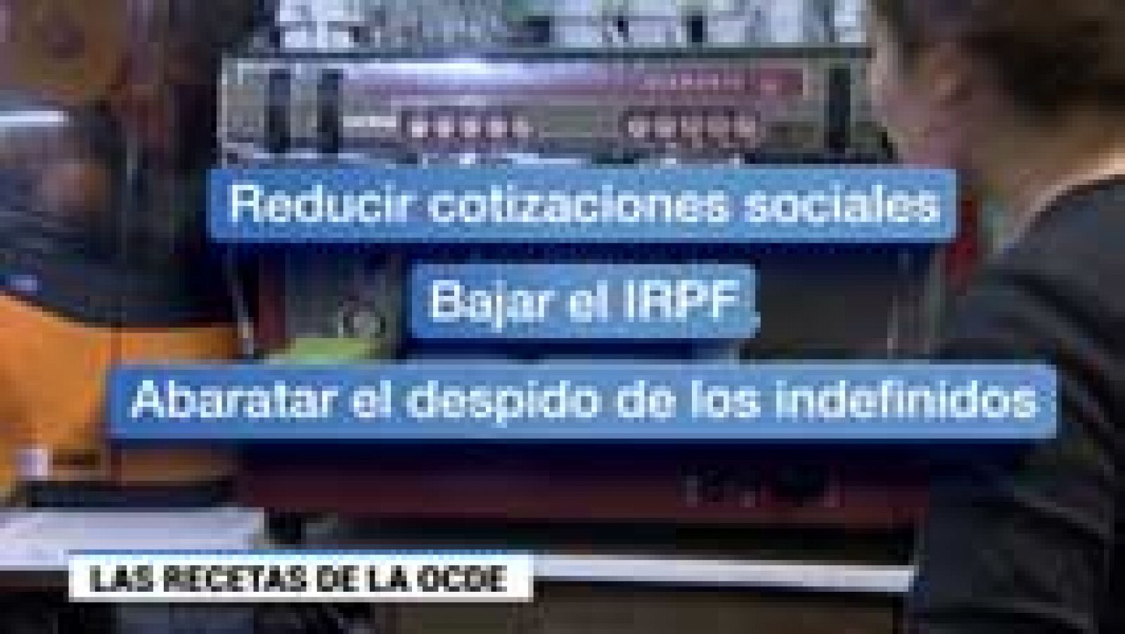Telediario 1: España no sale bien parada en el último informe de la OCDE sobre empleo y educación | RTVE Play