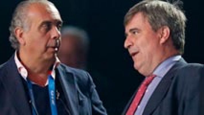 Telediario 1 - Cardenal: "No contemplo el escenario que llevaría al Barcelona a dejar Liga"