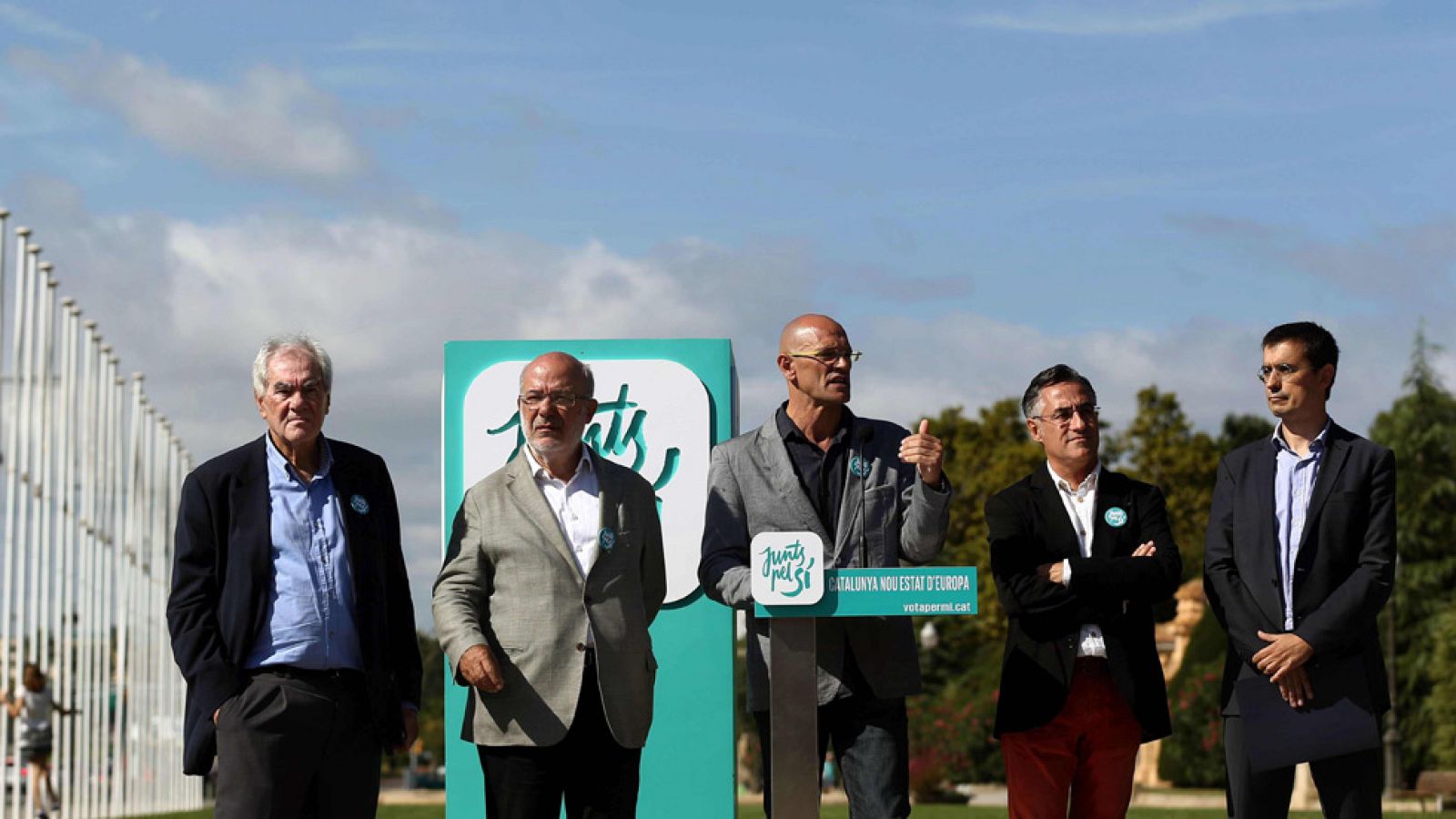 Junt pel Sí urge a la CE que responda ante una "nueva manipulación" antes del 27S
