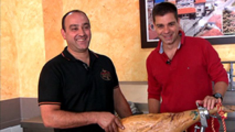 Sergio Fernández nos enseña los secretos del jamón de ibérico de Guijuelo