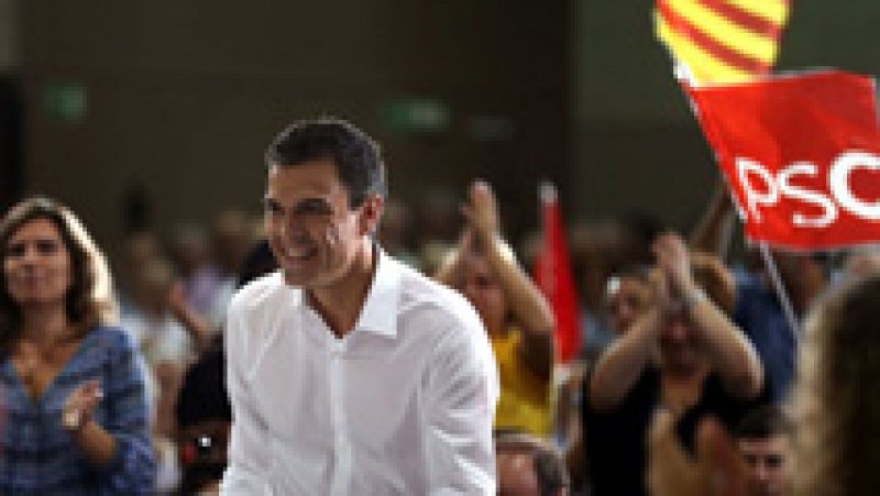 Pedro Sánchez se ofrece para "reconstruir la unidad de Cataluña" desde el Gobierno