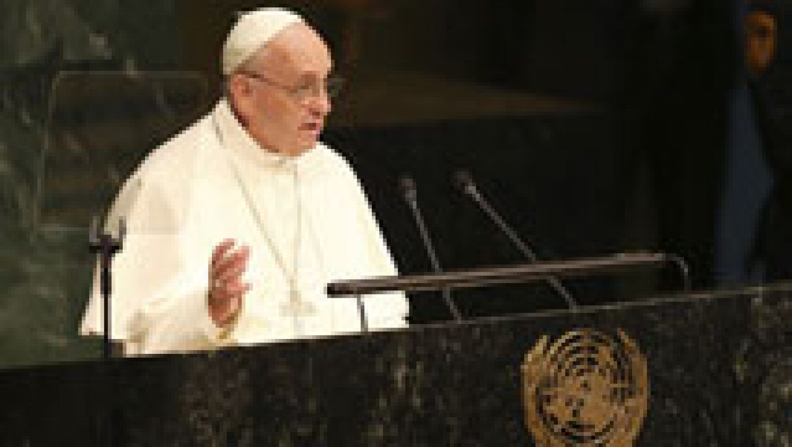Informativo 24h: El papa reclama en la ONU un "examen de conciencia" a los líderes mundiales | RTVE Play
