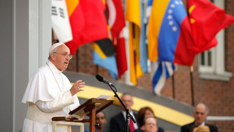 El papa muestra su apoyo a los inmigrantes de EE.UU.