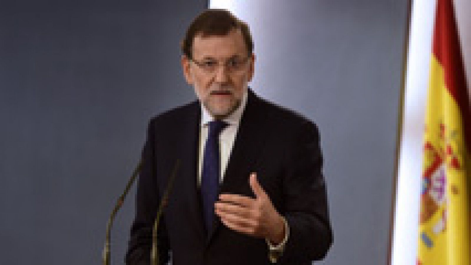 Telediario 1: Rajoy asegura que está dispuesto a hablar con el nuevo Gobierno catalán pero no "a liquidar la ley" | RTVE Play