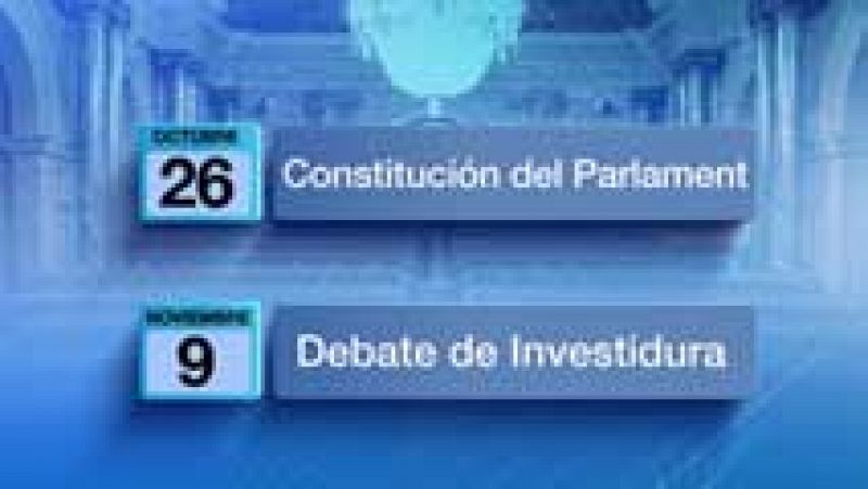Catalua tiene 20 das hbiles para constituir su nuevo Parlamento