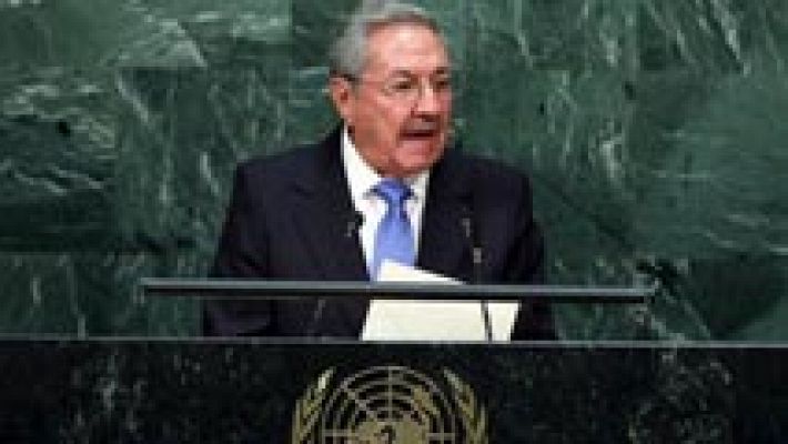 Obama dice ante la ONU que el embargo a Cuba se levantará 