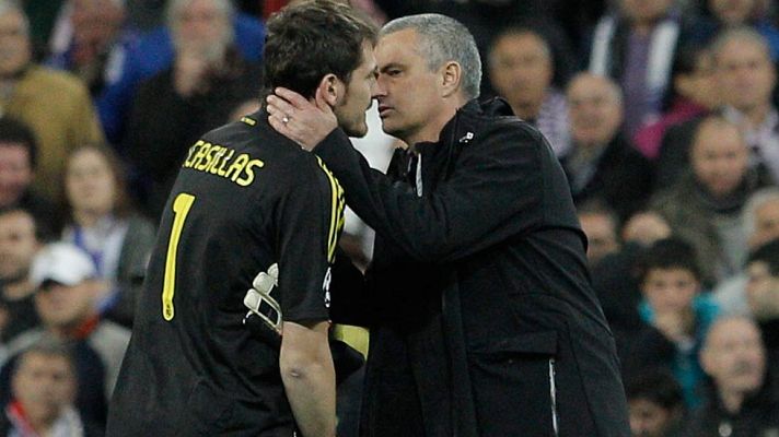Telediario 1 - Casillas contra Mourinho, el reencuentro del año