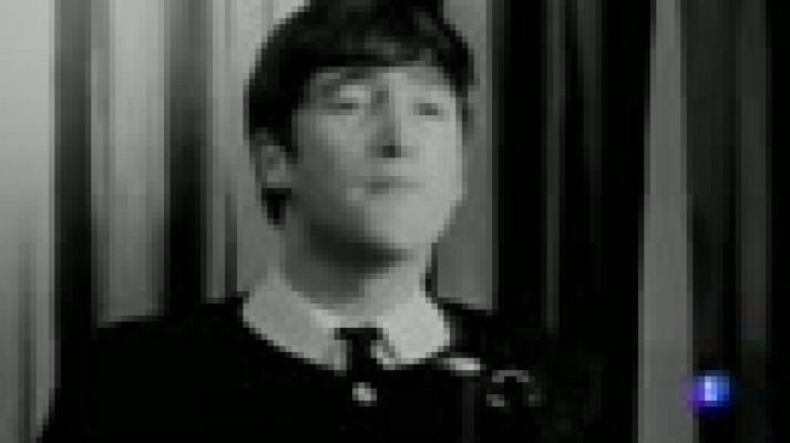 Telediario 1 - Se subasta el contrato que lanzó a la fama a Los Beatles