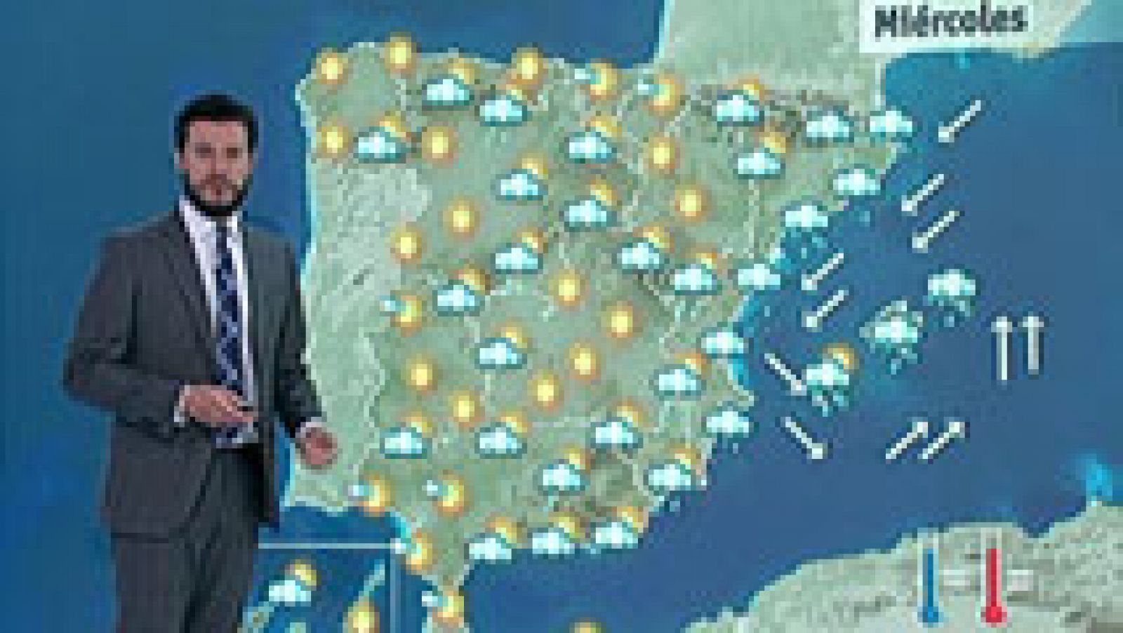 El tiempo: Alerta naranja por temporal en la costa mediterránea y Baleares | RTVE Play
