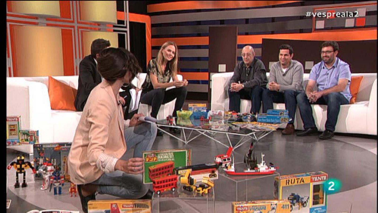 Vespre a La 2 - Història del Tente