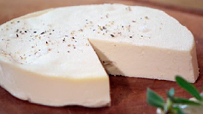 Receta de Queso tierno de almendras