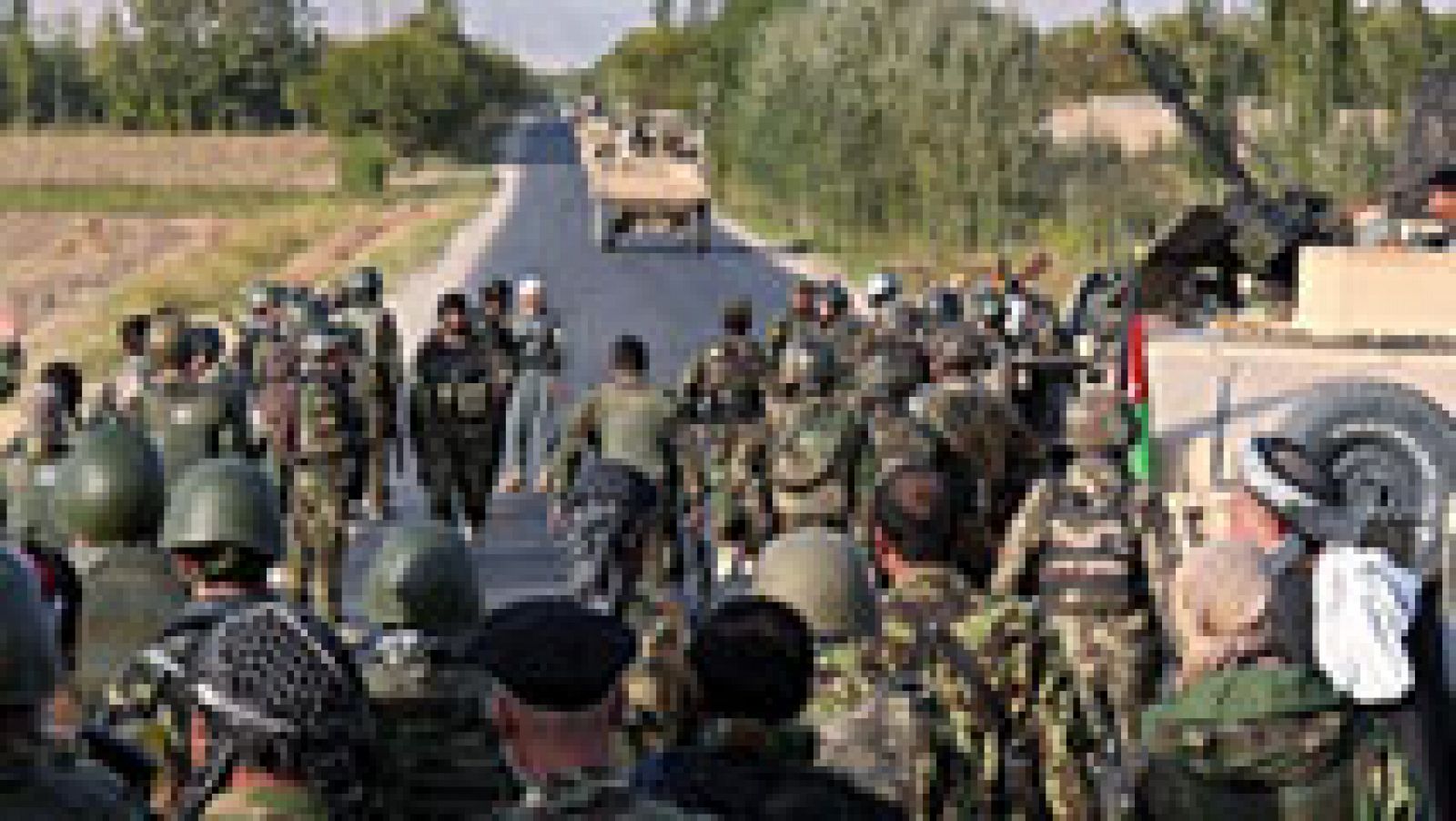 Telediario 1: La OTAN apoya ya a las fuerzas afganas en su batalla para recuperar la ciudad de Kunduz | RTVE Play