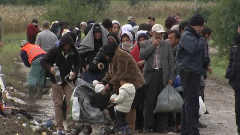 De los refugiados que llegan a Croacia los afganos son de los más numerosos