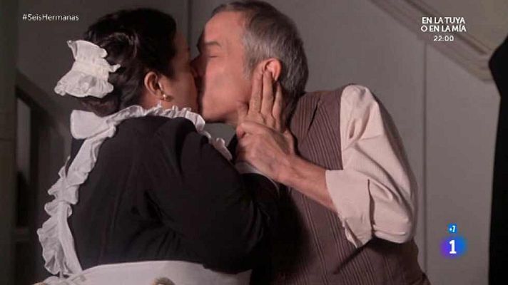 Seis hermanas - Raimundo besa a Merceditas