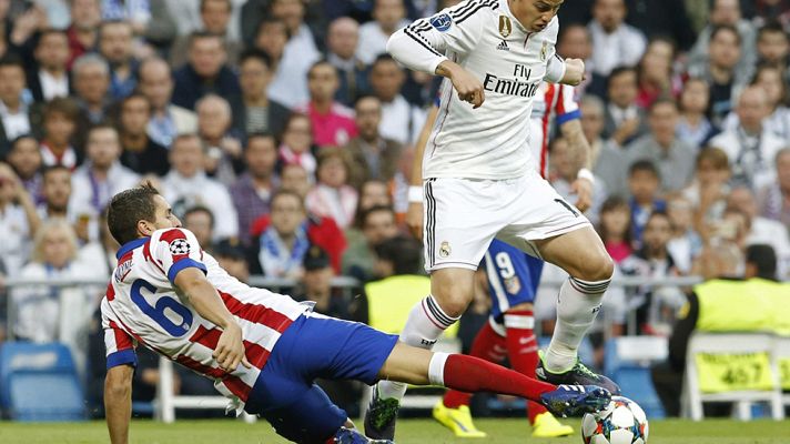 Telediario 1 - Atlético y Real Madrid afrontan el derbi con sensaciones contrarias