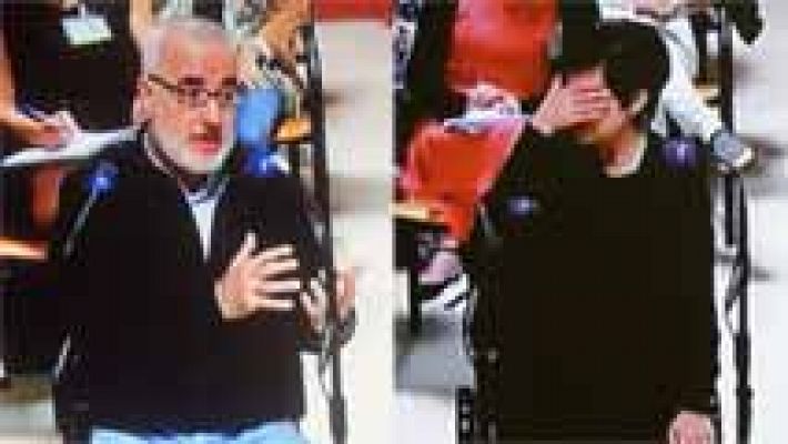 Telediario 1 - Diferentes actitudes de Basterra y Porto