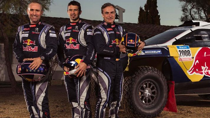 Telediario 1 - Carlos 'Hannibal' Sainz y su 'Equipo A' para el Dakar
