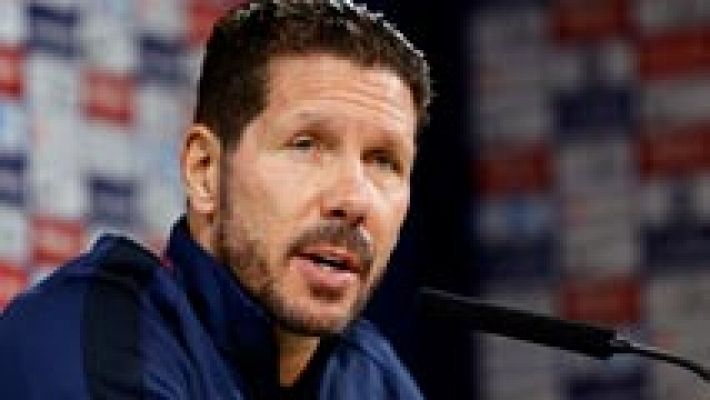 Simeone: "Tenemos que ser contundentes y verticales"