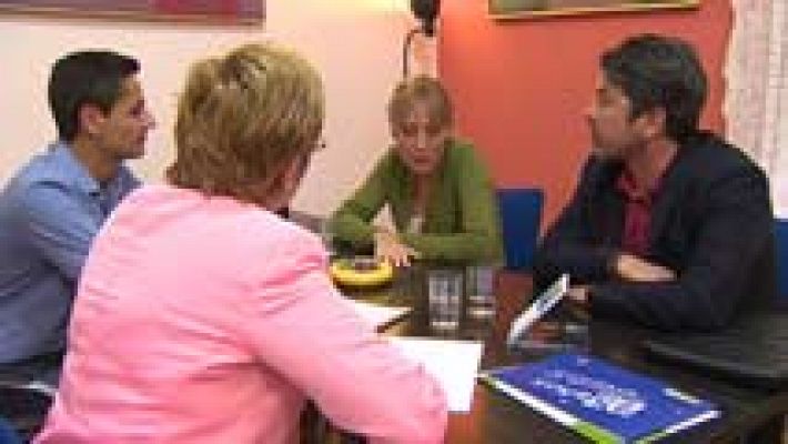 Telediario 1 - Aumenta el número de personas que acuden a un mediador para resolver conflictos